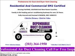 Sites similar to dependableductcleaning.com
