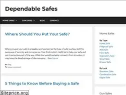 Sites similar to dependablesafes.com