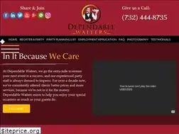 Sites similar to dependablewaiters.com