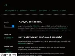 Sites similar to depesz.com