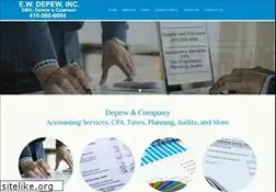 Sites similar to depewcpa.com