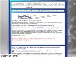 Sites similar to dephormation.org.uk