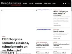 Sites similar to depoartistas.com
