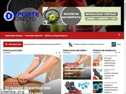 Sites similar to deportedirecto.es
