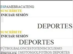 Sites similar to deportes.elpais.com