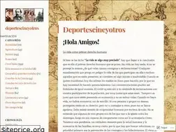 Sites similar to deportescineyotros.wordpress.com