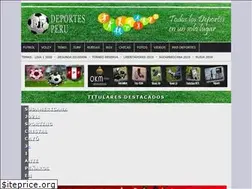 Sites similar to deportesperu.pe
