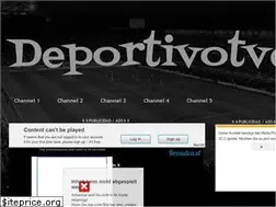 Sites similar to deportivotve.com