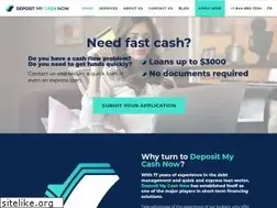 Sites similar to depositmycashnow.ca