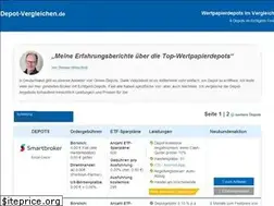 Sites similar to depot-vergleichen.de