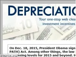 Sites similar to depreciationbonus.org