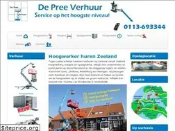 Sites similar to depreeverhuur.nl