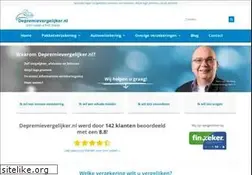 Sites similar to depremievergelijker.nl