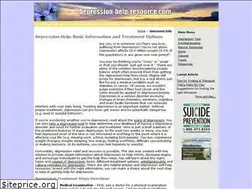 Sites similar to depression-help-resource.com