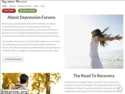 Sites similar to depressionforums.org