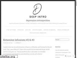 Sites similar to depressionintrospection.wordpress.com