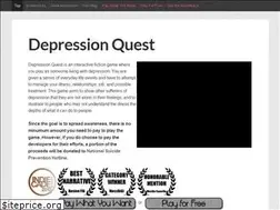 Sites similar to depressionquest.com