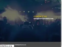 Sites similar to deptofevents.com
