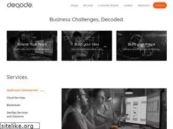 Sites similar to deqode.com
