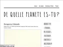 Sites similar to dequelleplaneteestu.wordpress.com