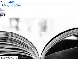 Sites similar to dequoilire.com