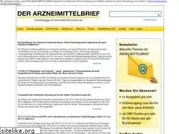 Sites similar to der-arzneimittelbrief.de