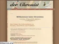 Sites similar to der-chronist.de