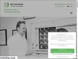 Sites similar to der-fusschirurg.de