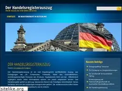 Sites similar to der-handelsregisterauszug.de