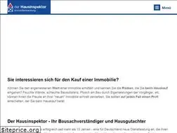 Sites similar to der-hausinspektor.de