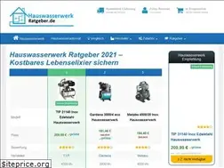 Sites similar to der-hauswasserwerk-ratgeber.de