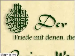 Sites similar to der-islam.com