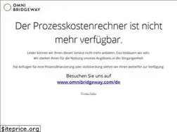 Sites similar to der-prozesskostenrechner.de