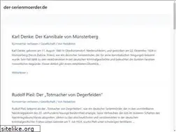 Sites similar to der-serienmoerder.de