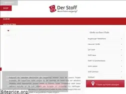 Sites similar to der-stoff.de