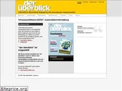 Sites similar to der-ueberblick.de