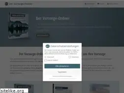 Sites similar to der-vorsorgeordner.de