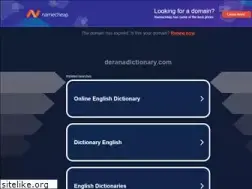 Sites similar to deranadictionary.com