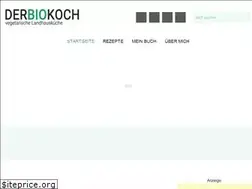 Sites similar to derbiokoch.de
