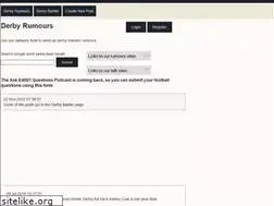 Sites similar to derbyrumours.co.uk