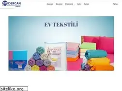 Sites similar to dercantekstil.com.tr