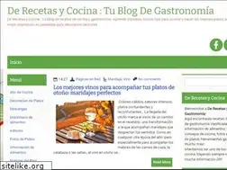 Sites similar to derecetasycocina.net