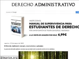 Sites similar to derecho-administrativo.com