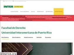 Sites similar to derecho.inter.edu