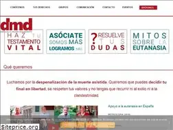 Sites similar to derechoamorir.org