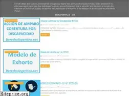 Sites similar to derechoargentino.net
