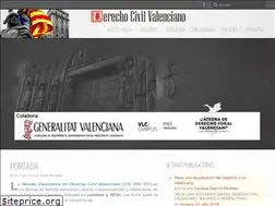 Sites similar to derechocivilvalenciano.com