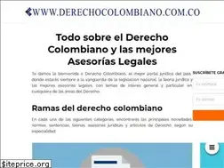 Sites similar to derechocolombiano.com.co