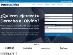 Sites similar to derechodeolvido.com