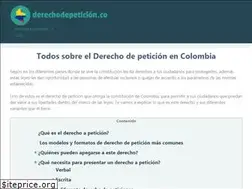 Sites similar to derechodepeticion.co